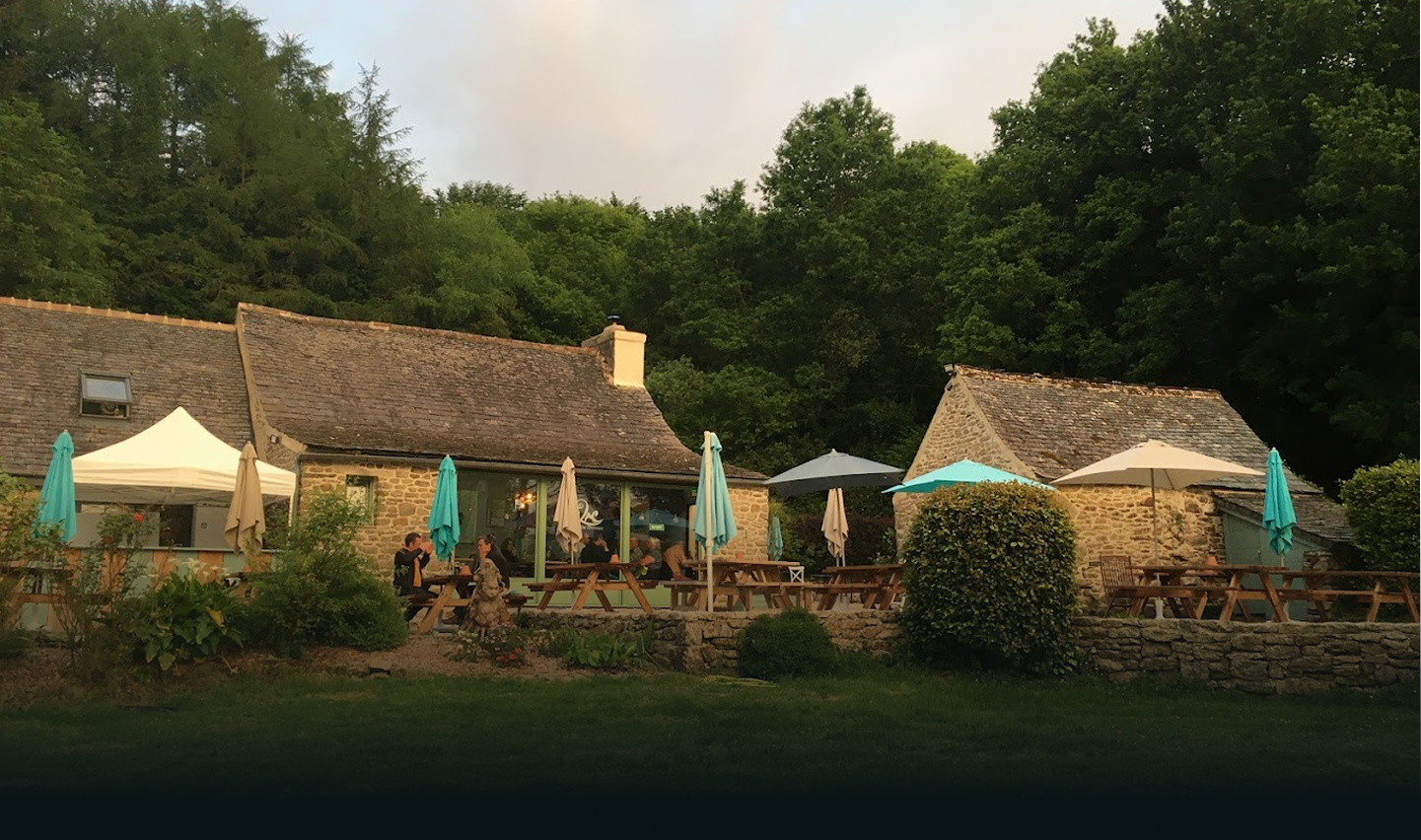 Extérieur Restaurant au lac